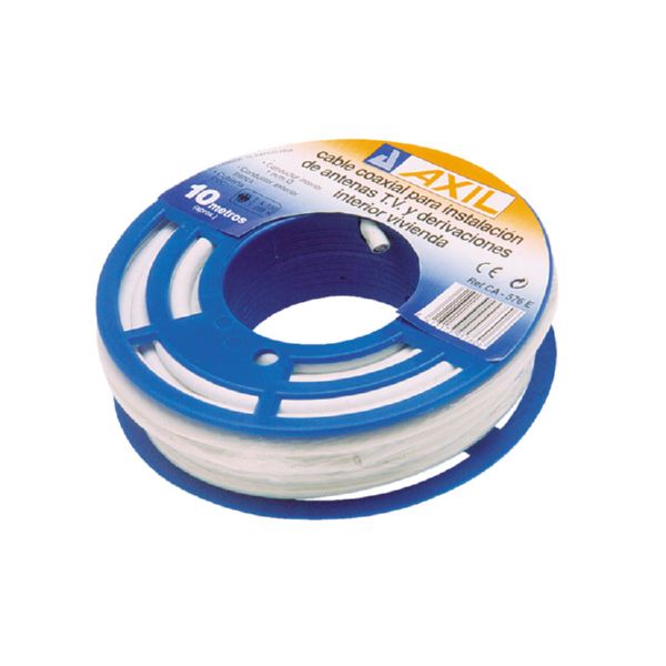 BOBINA CABLE COAXIAL AXIL 10M