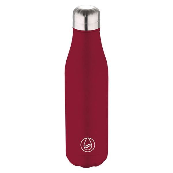 Botella termo 500 ml. inox. roja