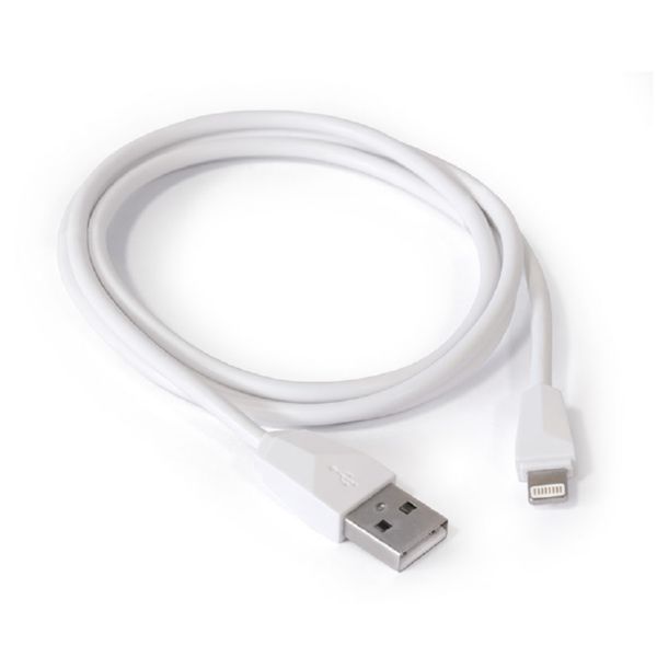 Cable conexion USB - Lighting 1 m. Color blanco