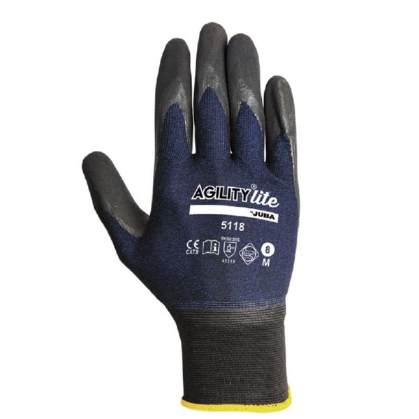 Guante AGILITY LITE color azul talla 10