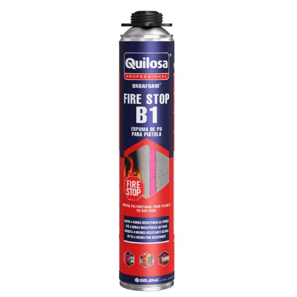 ORBAFOAM FIRE-STOP B1 PISTOLA Aerosol 750 ml Gris Hormigón